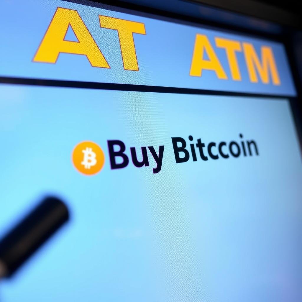 Step 1: Select Buy Bitcoin option on non-KYC ATM