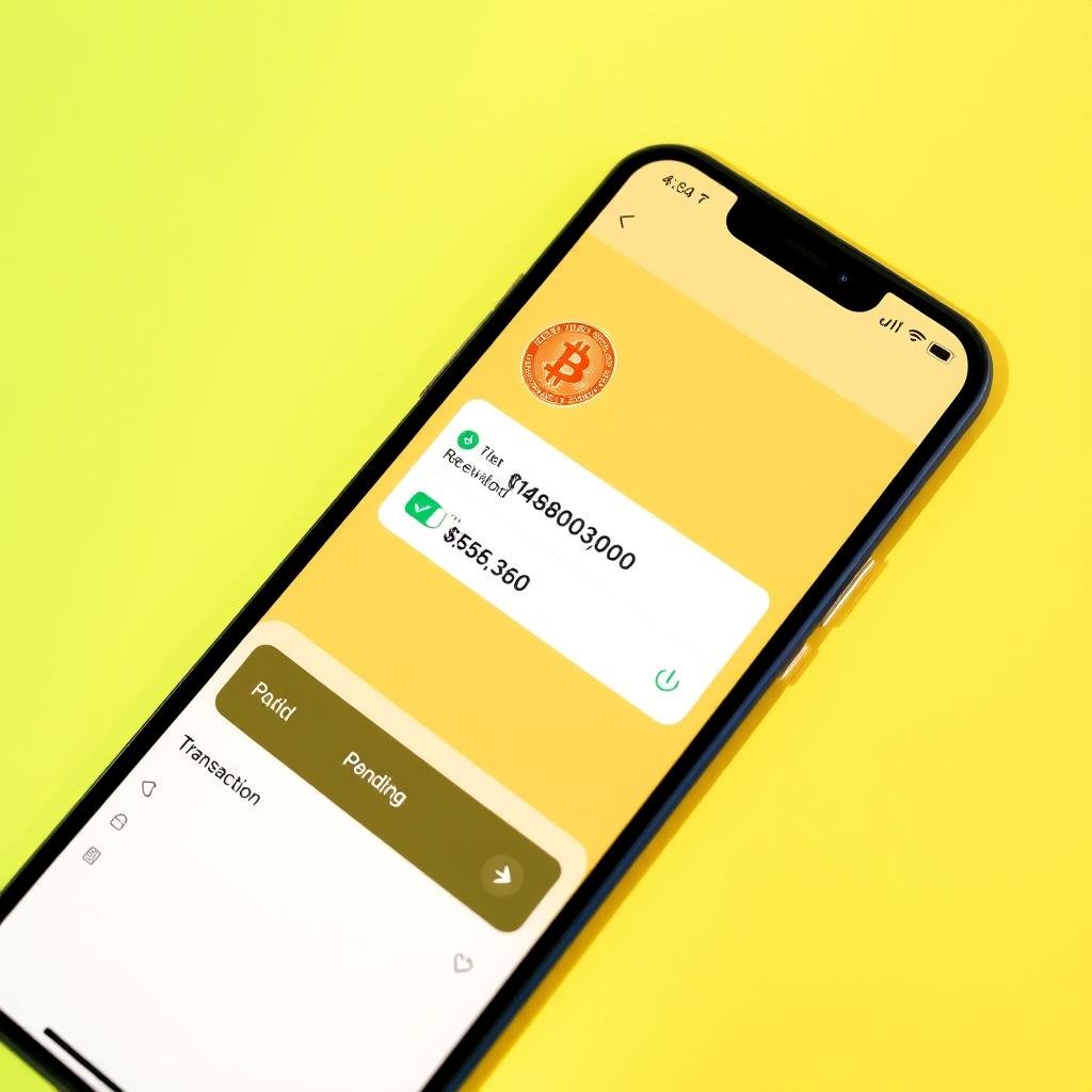 Step 6: Bitcoin appearing in digital wallet after ATM purchase